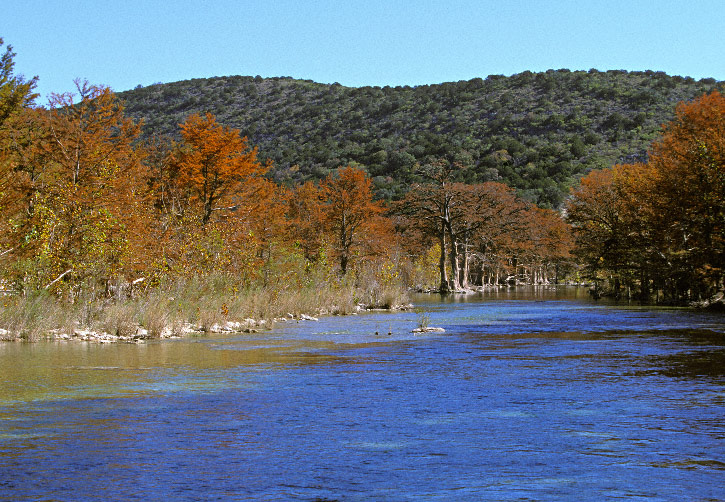 Frio River at Concan, Texas